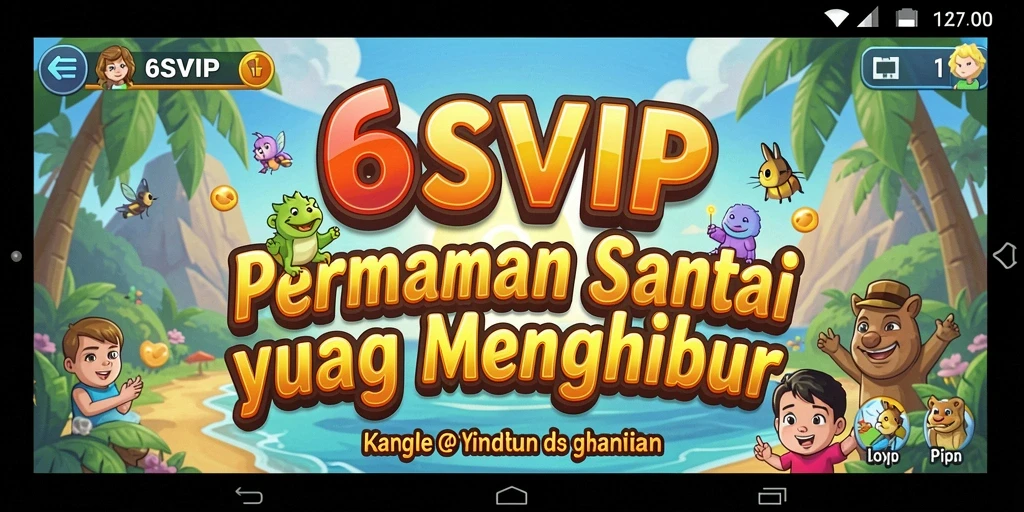 Tampilan menarik dari gameplay 6SVIP saat bersantai.