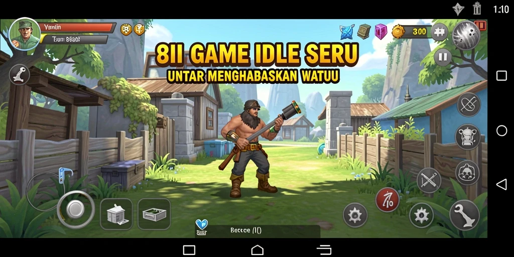 Screenshot <strong>8II</strong> menampilkan aksi gameplay Idle yang menarik dan menyenangkan.