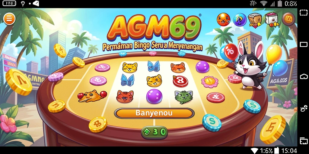 Tampilan gameplay Bingo yang seru dan mengasyikkan.