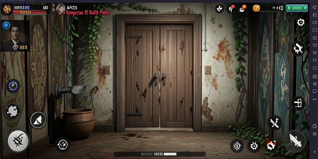 Gameplay API33 menampilkan momen mencekam dan menegangkan.