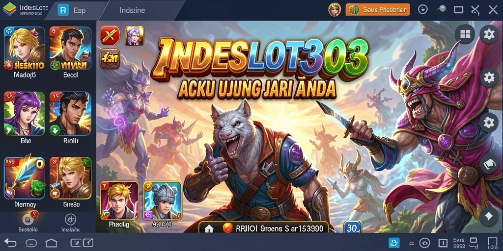 Tampilan gameplay seru INDESLOT303 dalam aksi.