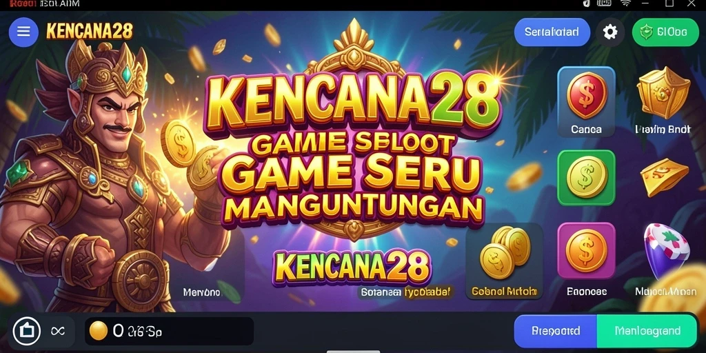 Screenshot gameplay KENCANA28 menampilkan suasana Slot yang seru.