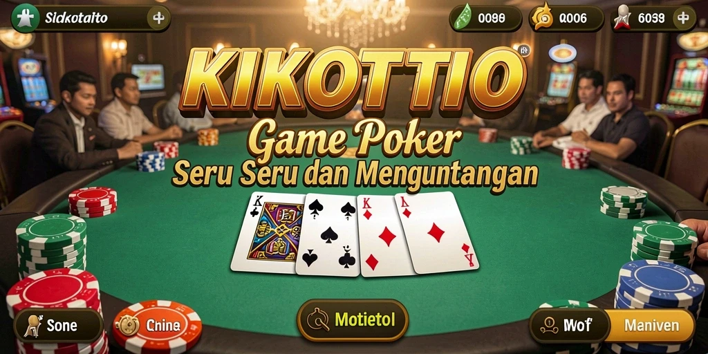 Tampilan gameplay KIKOTOTO yang menarik dan dinamis.