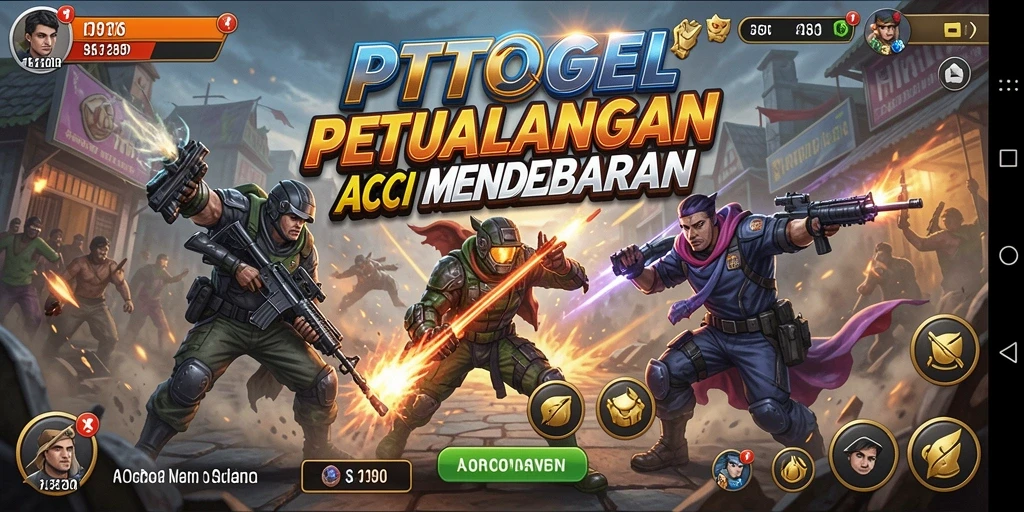Gameplay PTTOGEL menampilkan aksi mendebarkan dan tantangan yang seru.