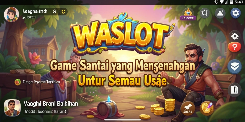 Tampilan menarik dari gameplay WASLOT yang menyenangkan.